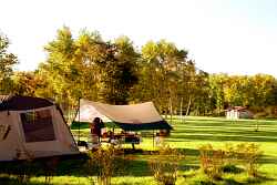 １０月のキャンプ場
